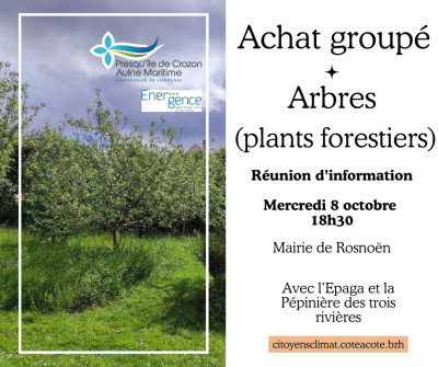 Achat groupé de plants forestiers 